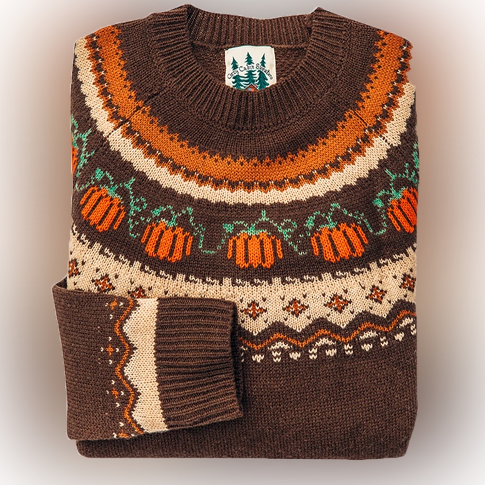 Kiel James Patrick Cozy Pumpkin Sweater
